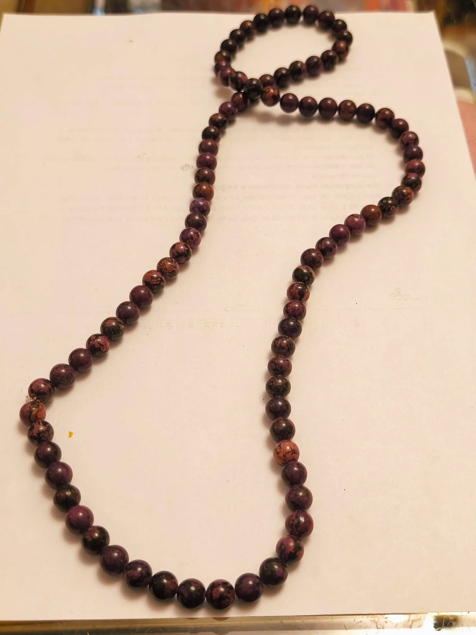 Rodoniet ketting van 80 centimeter – photo 9